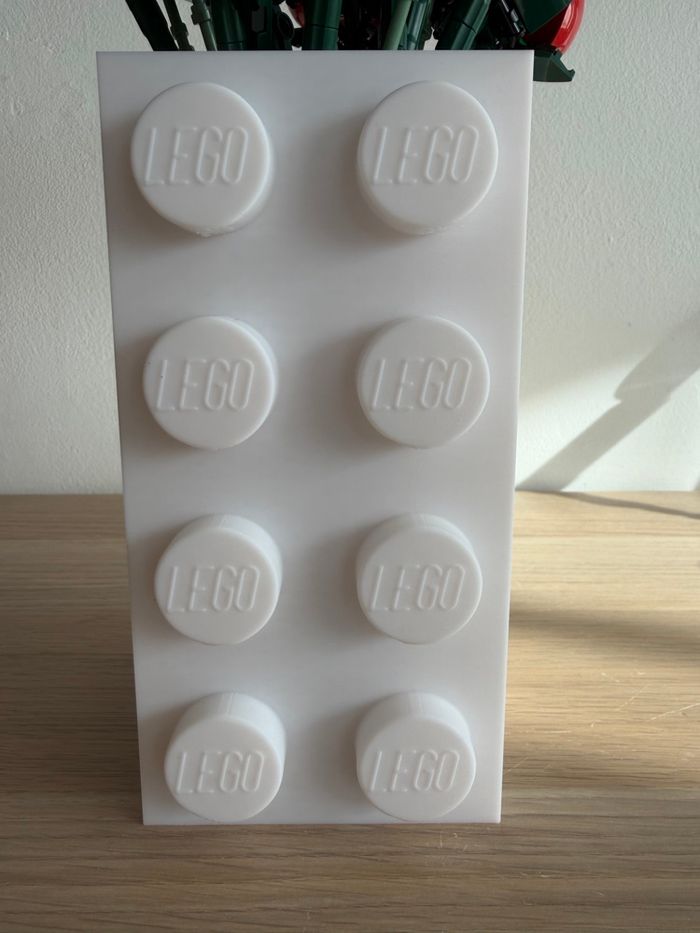 Vase brique idéal fleurs lego 3D - photo numéro 5