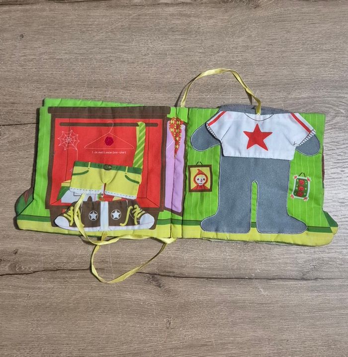 Livre tissus Promenons-nous dans les bois - photo numéro 5