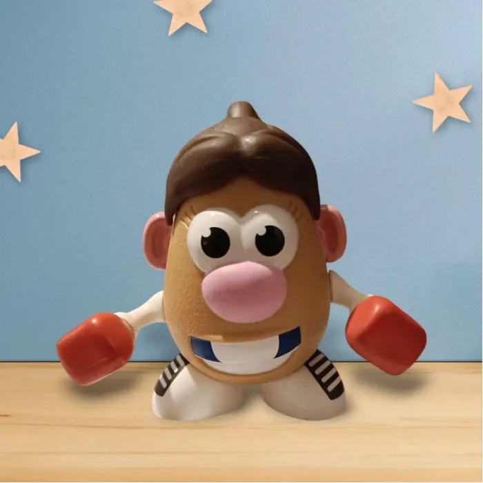 Figurine madame Patate boxeur
