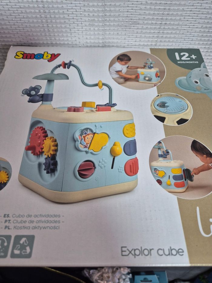 Smoby - Cube d'éveil Explor 39 cm - photo numéro 2