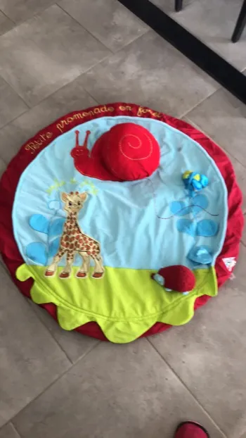 Tapis éveil Vulli girafe
