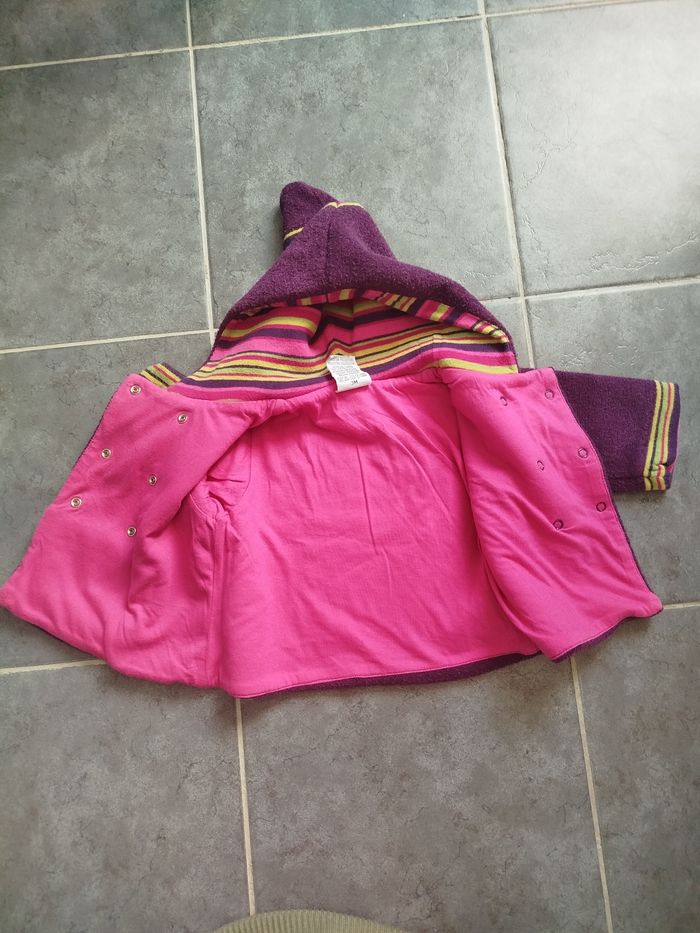 Manteau mi-saison bébé fille - photo numéro 3