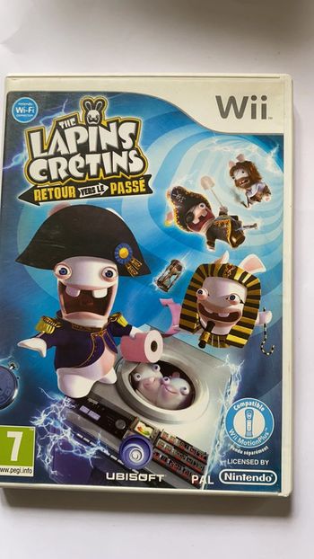 The lapins crétins retour vers le passé wii