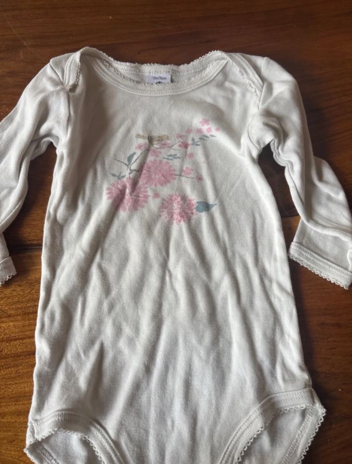 Lot de 4 bodies Petit Bateau 12M - photo numéro 2