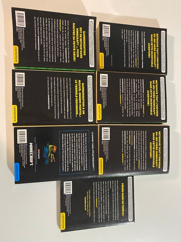 Lot 7livres Minecraft - photo numéro 2