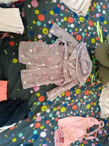 Robe de chambre fille 3 ans