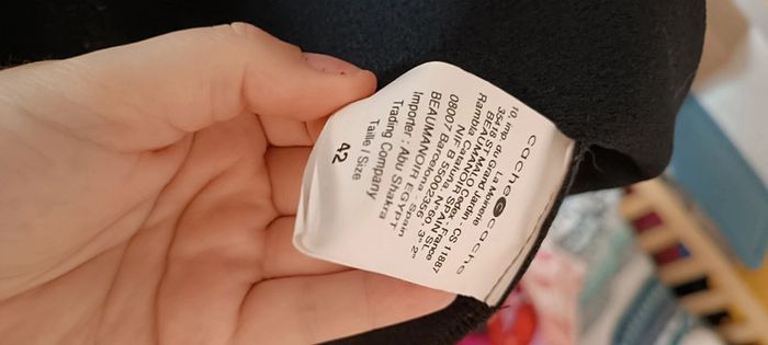 Robe noire cache cache 42 - photo numéro 7