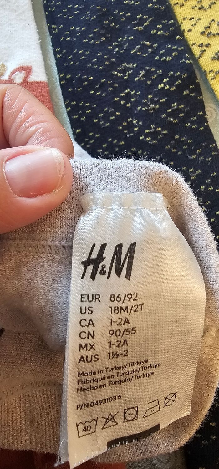 Lot collants fille 23/26 H&M - photo numéro 8