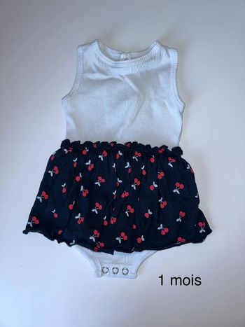 Bodie robe 1 mois