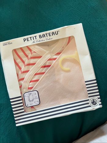 Body + Bavoir petit bateau