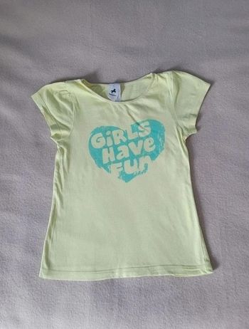 t-shirt manches courtes 128 cm palomino