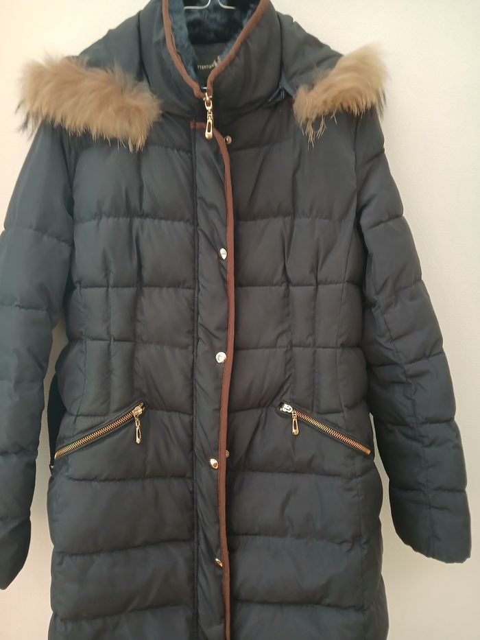 Doudoune mi-longue femme Attentif 40 - photo numéro 2