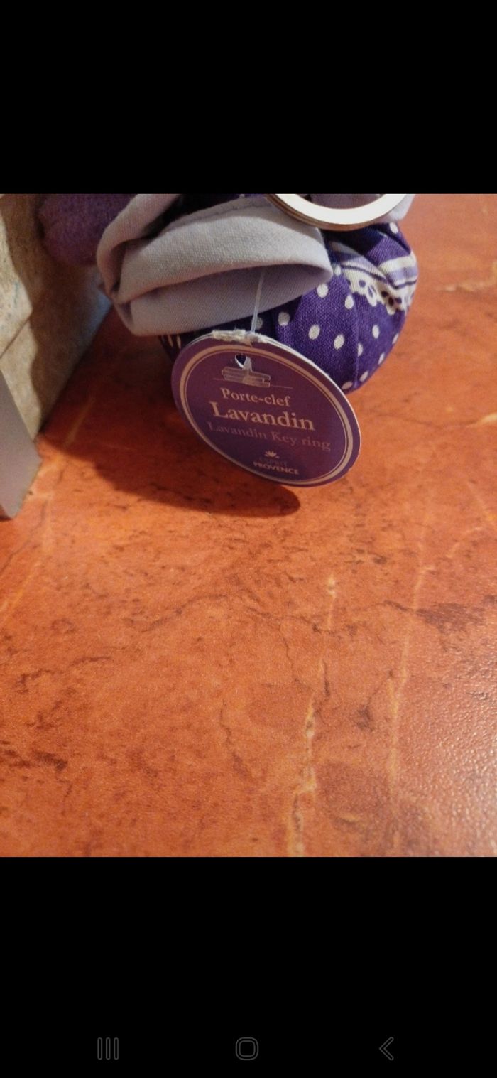 Porte clef lavandin - photo numéro 3