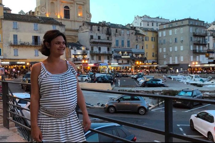 Robe maternité taille S