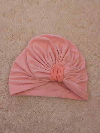 Bonnet fille rose