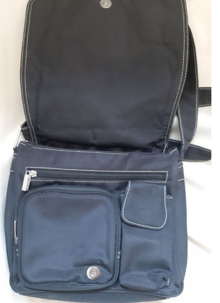 Sac à main noir synthétique - photo numéro 2