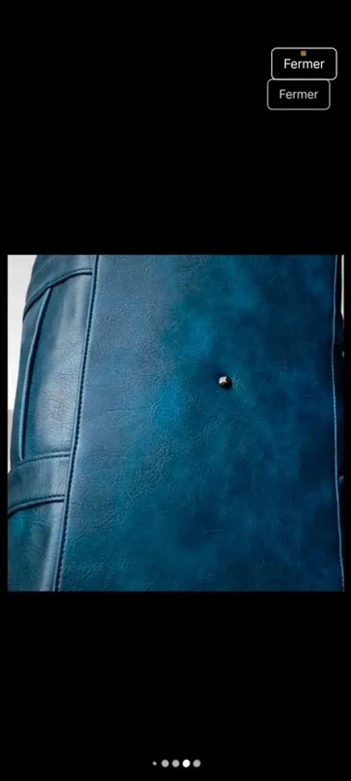 Sac bleu marine spacieux neuf - photo numéro 7