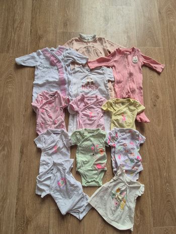 Lot bodies pyjama fille