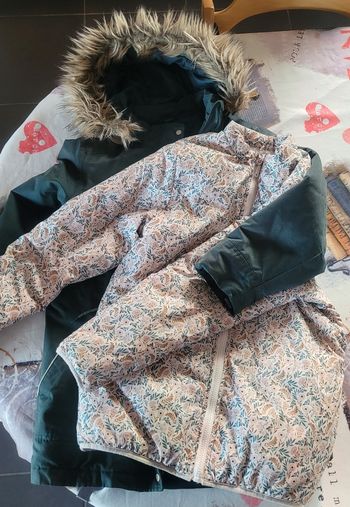 Parka  manteau blouson 2 en 1