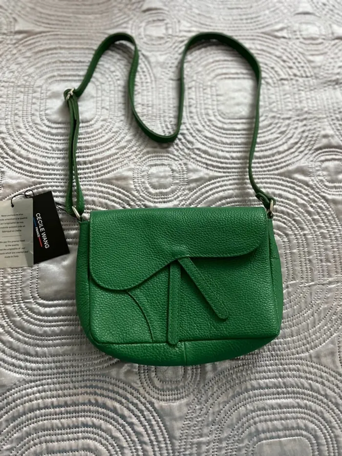 Sac à main Cecile wang vert