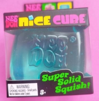 Squishy bleu Nice Cube DeeDoh neuf 