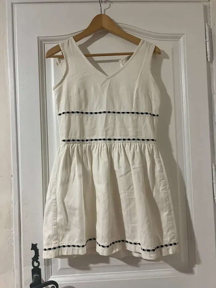 Superbe robe neuve vintage chic parisienne - taille XS - ankorel - photo numéro 2