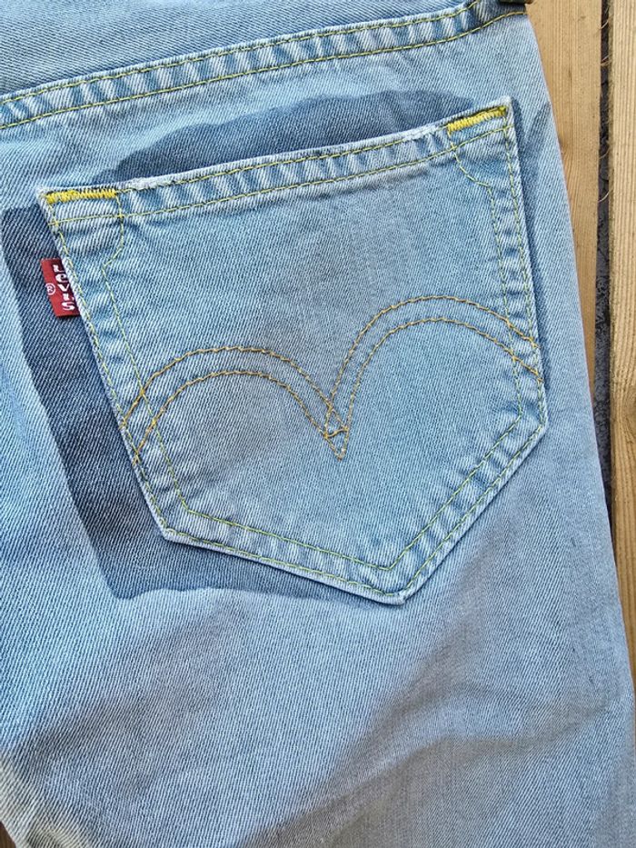Jeans boyfriend vintage mixte 🍒levi's 907🍒 w36 L34 - photo numéro 7