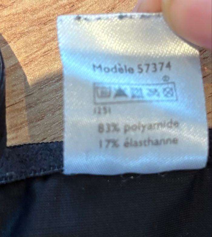 Débardeur dentelle noir femme Tout simplement taille M - photo numéro 3