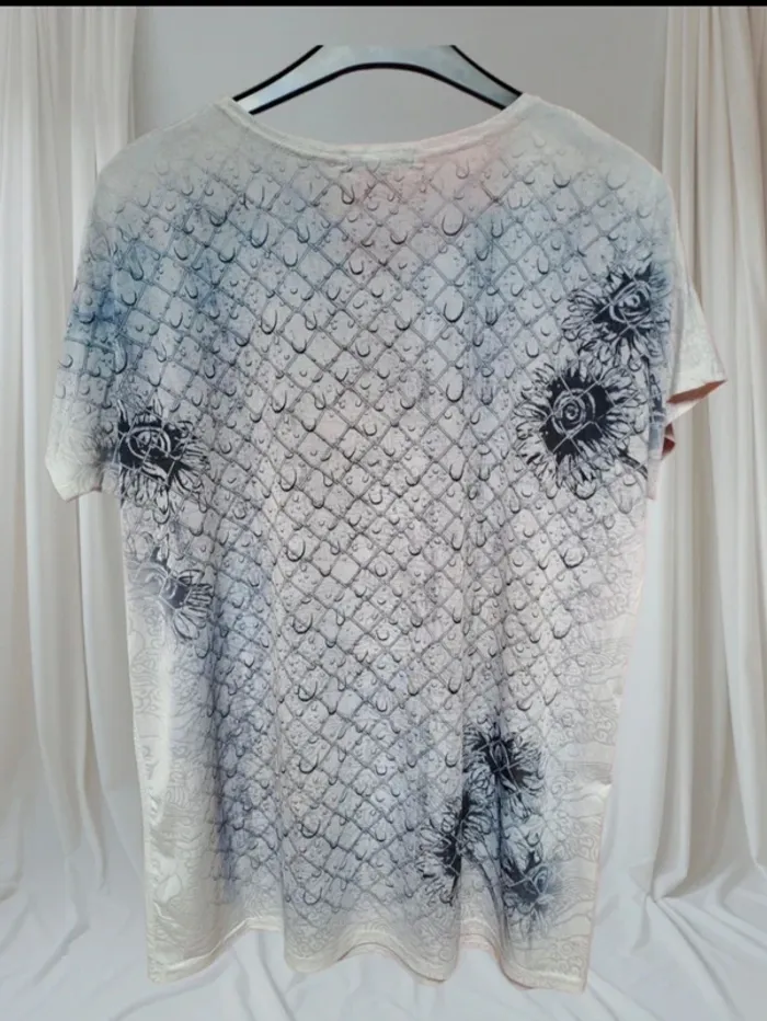T-shirt imprimé femme taille L/XL - photo numéro 2