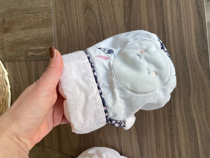 Lot de 2 panières en tissu Sauthon - photo numéro 5