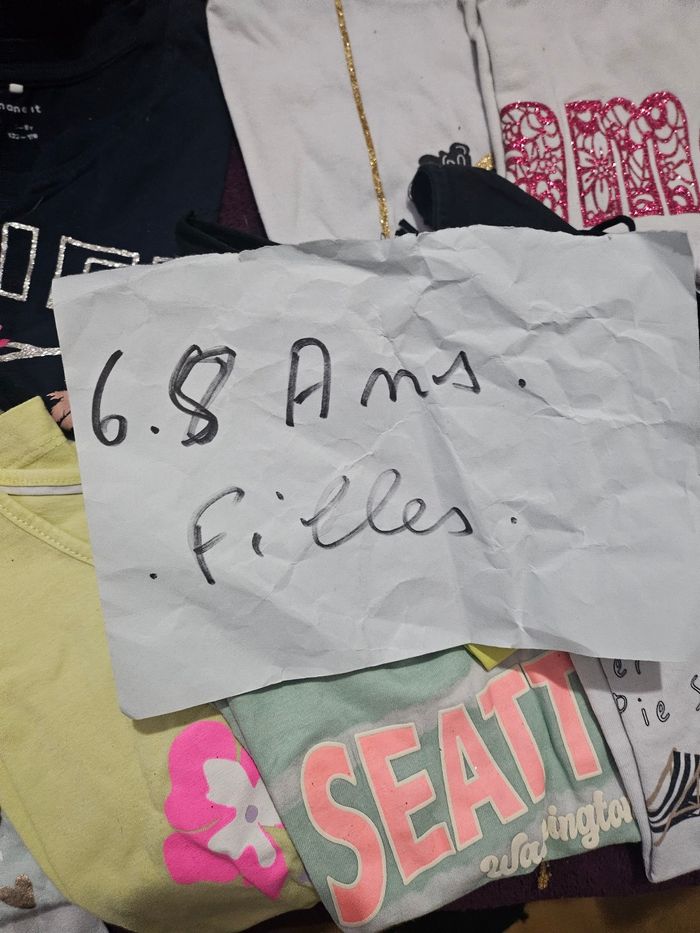 Lot de vêtements filles  et garçons  taille de 5.a 8 ans - photo numéro 9