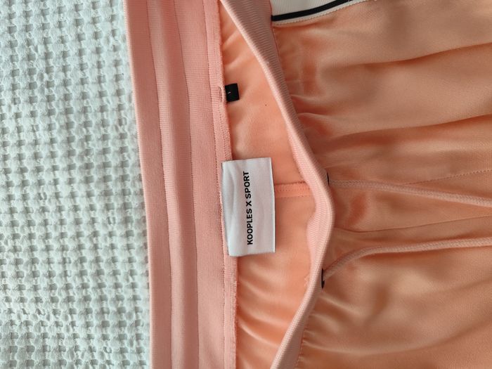 Ensemble sweat et pantalon the kooples taille 1.rose satiné et dentelle toutes saisons - photo numéro 8