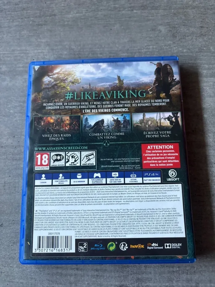 Assassin’s creed valhalla ps4 - photo numéro 2
