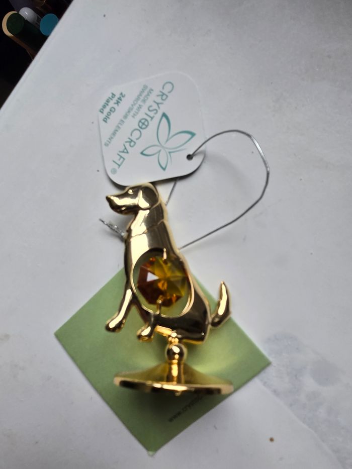 Figurine chien cristal swarowski - photo numéro 9
