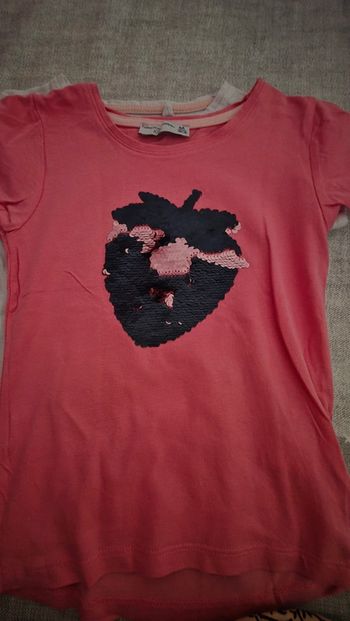 2 tee shirt 6 ans
