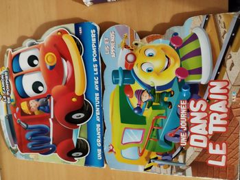 Livre train et pompier