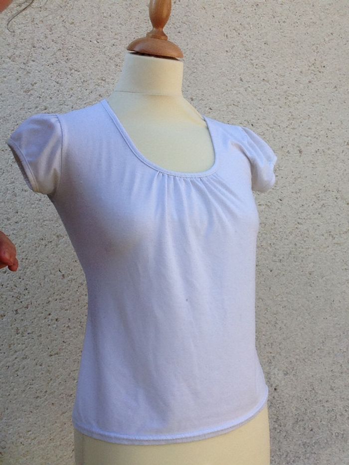 Tee shirt basique blanc T38