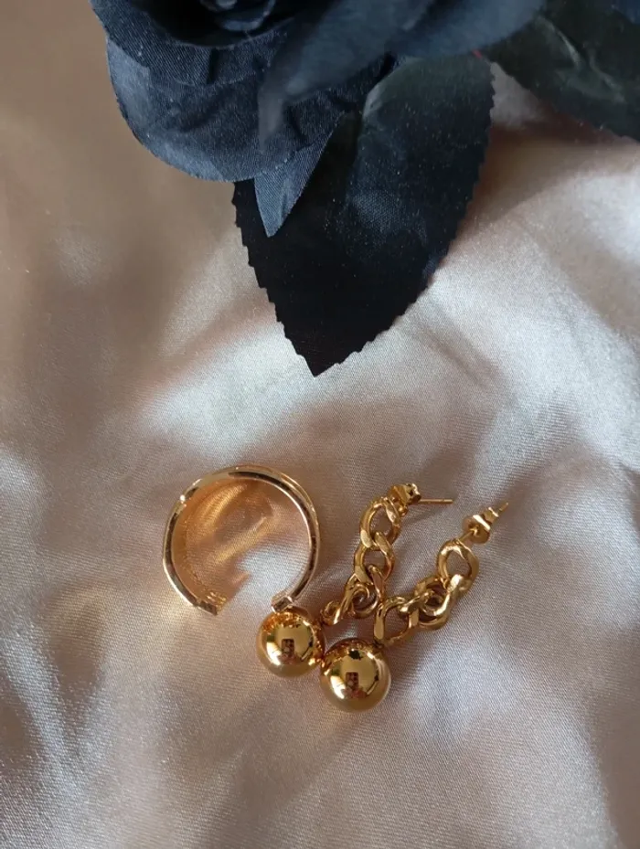 Bague et boucles d'oreilles - photo numéro 2
