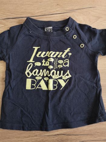 T shirt MC garçon 24mois