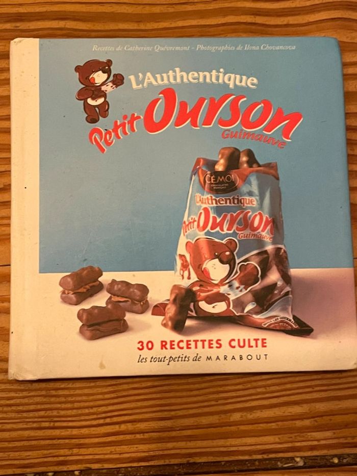 Livre recettes cultes petit ourson