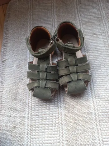 Sandale bébé kaki  obaibi 24