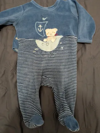 Pyjama bleu 3 mois