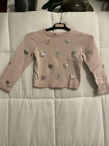 Pull H&m fuchsia taille 4 ans / 104 cm