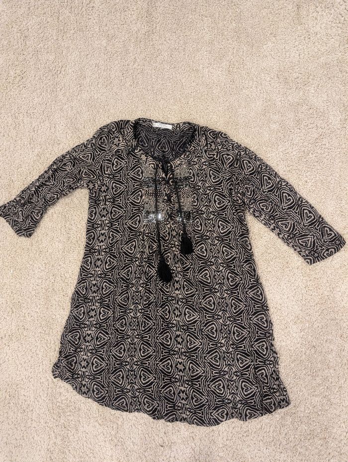 Haut Tunique manche mi longue