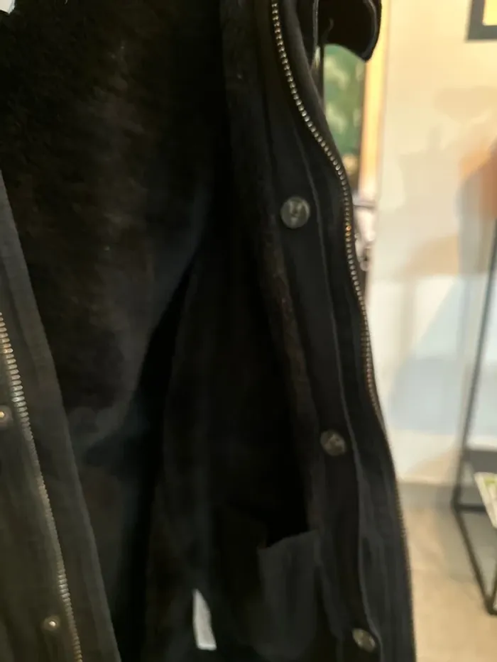 parka homme sandro taille s noir - photo numéro 9