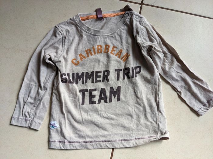 Lot de 2 t-shirt garçon 18 mois - photo numéro 3