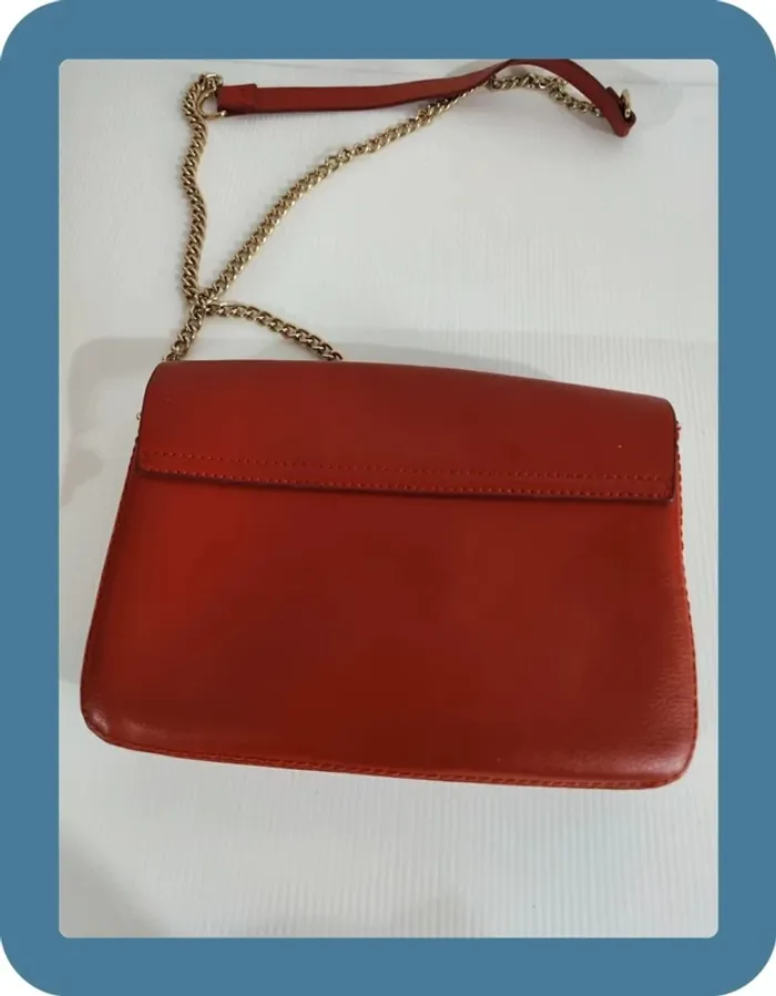 Sac à bandoulière H&M marron, très bon état, 22x14cm - photo numéro 2