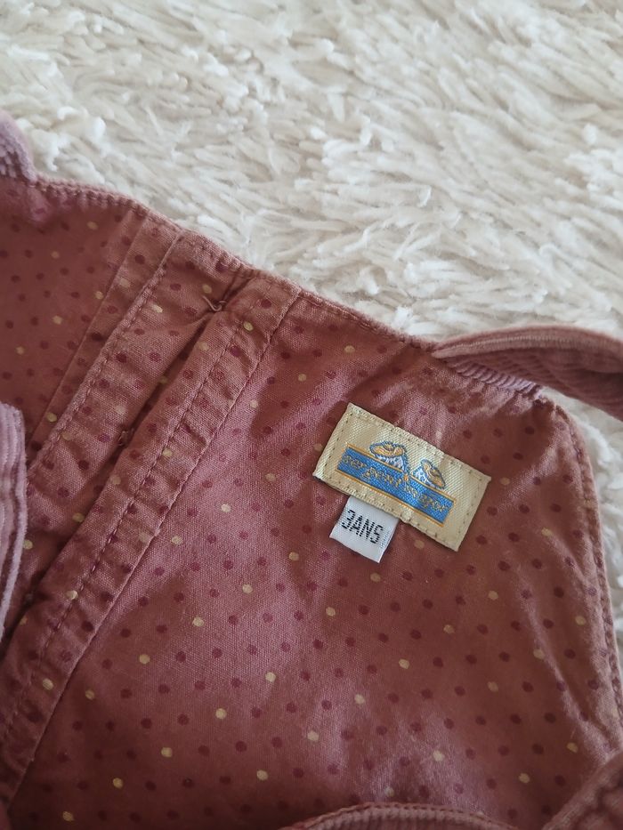 Robe en velours 3 ans - photo numéro 3