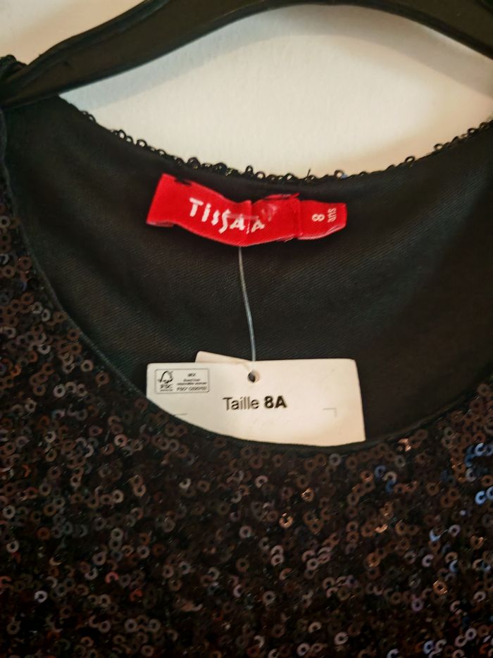 Robe de soirée fille, taille 8 ans - photo numéro 2