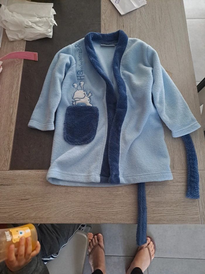 Robe de chambre garçon 2 ans